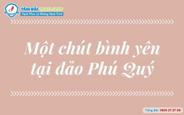 Một chút bình yên tại Đảo Phú Quý